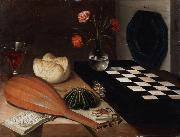 Lubin Baugin Still Life with Chessboard (mk08) painting